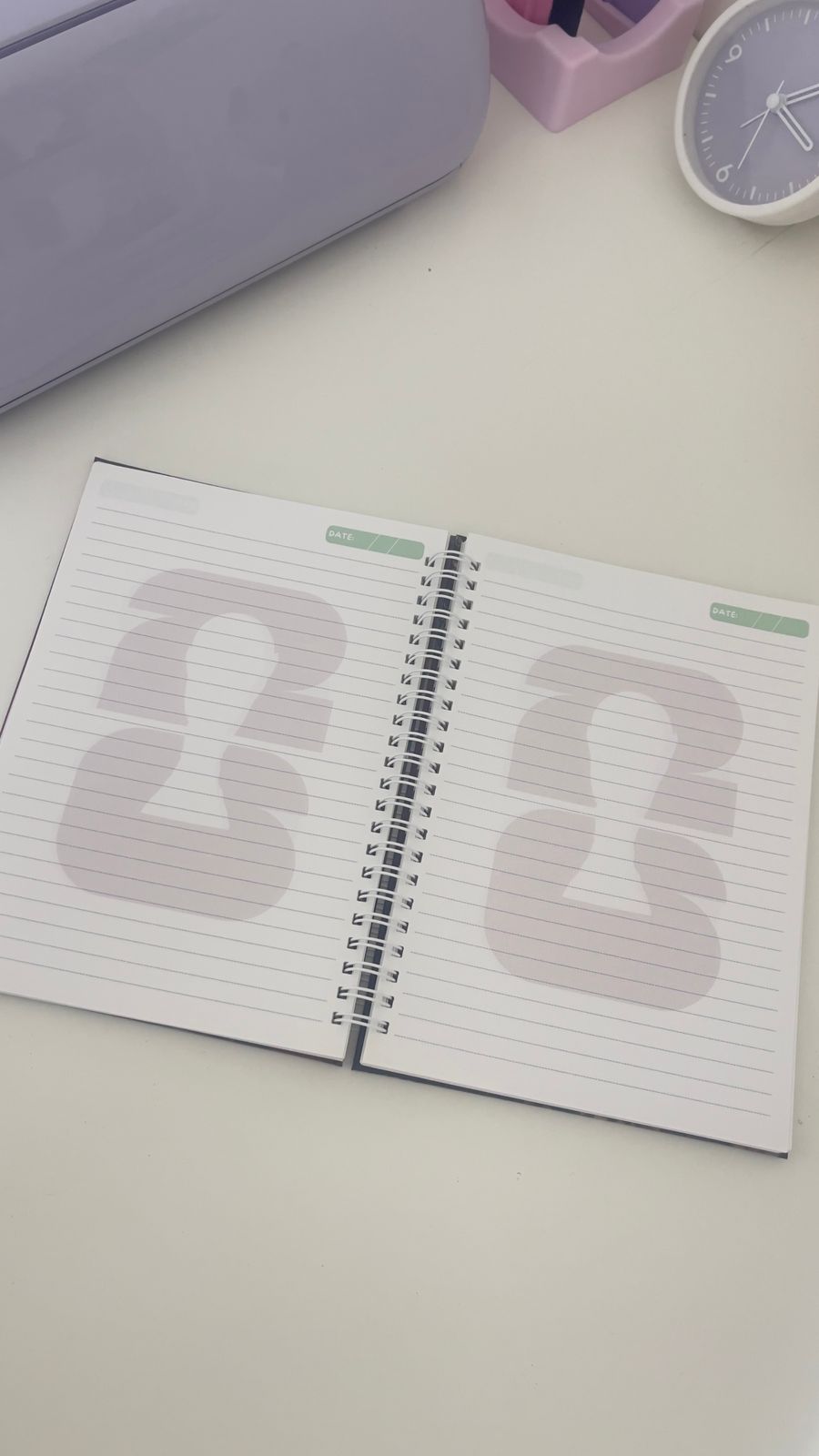 Notebook pérsonnalisé